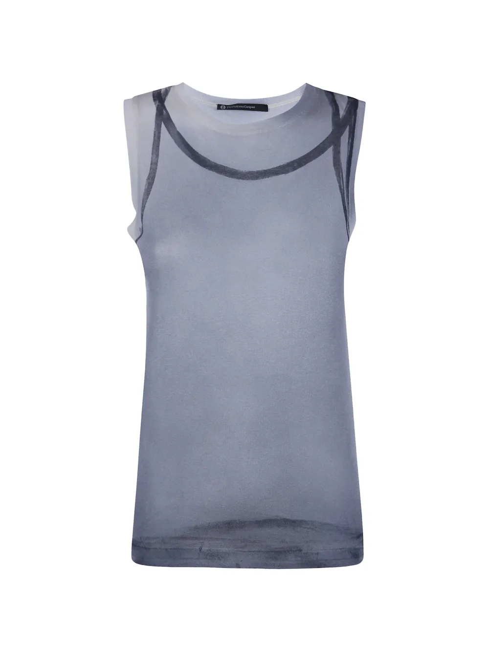 PierAntonioGaspari sleeveless tank-top - Blu