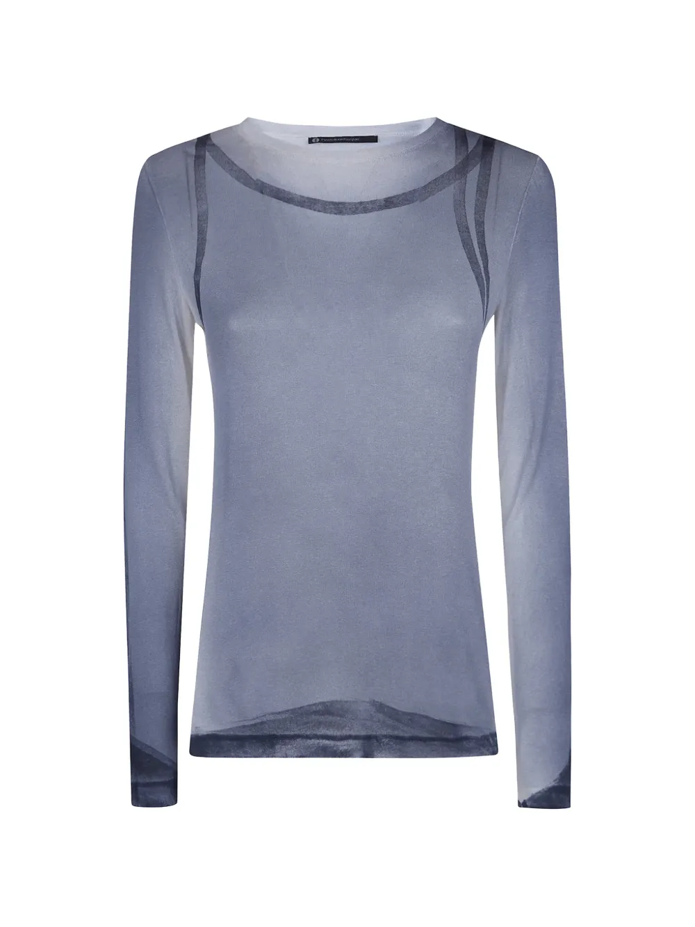 PierAntonioGaspari long-sleeves top - Blu