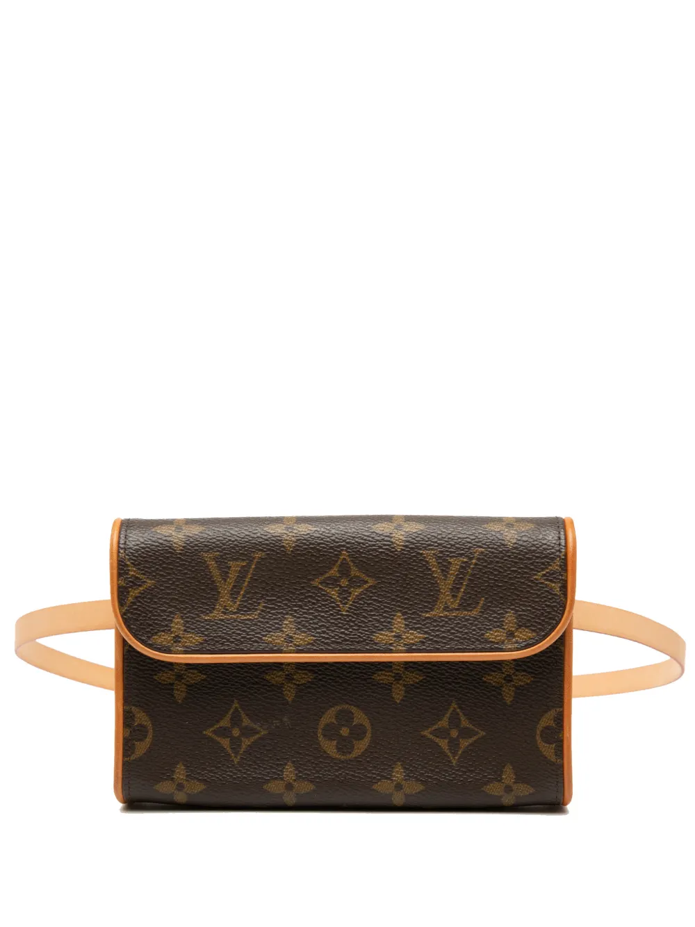 Louis Vuitton Pre-Owned 2002 Monogram Pochette Florentine belt bag - Brown