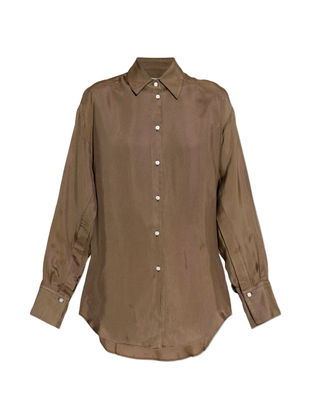 Róhe button-up shirt - Brown