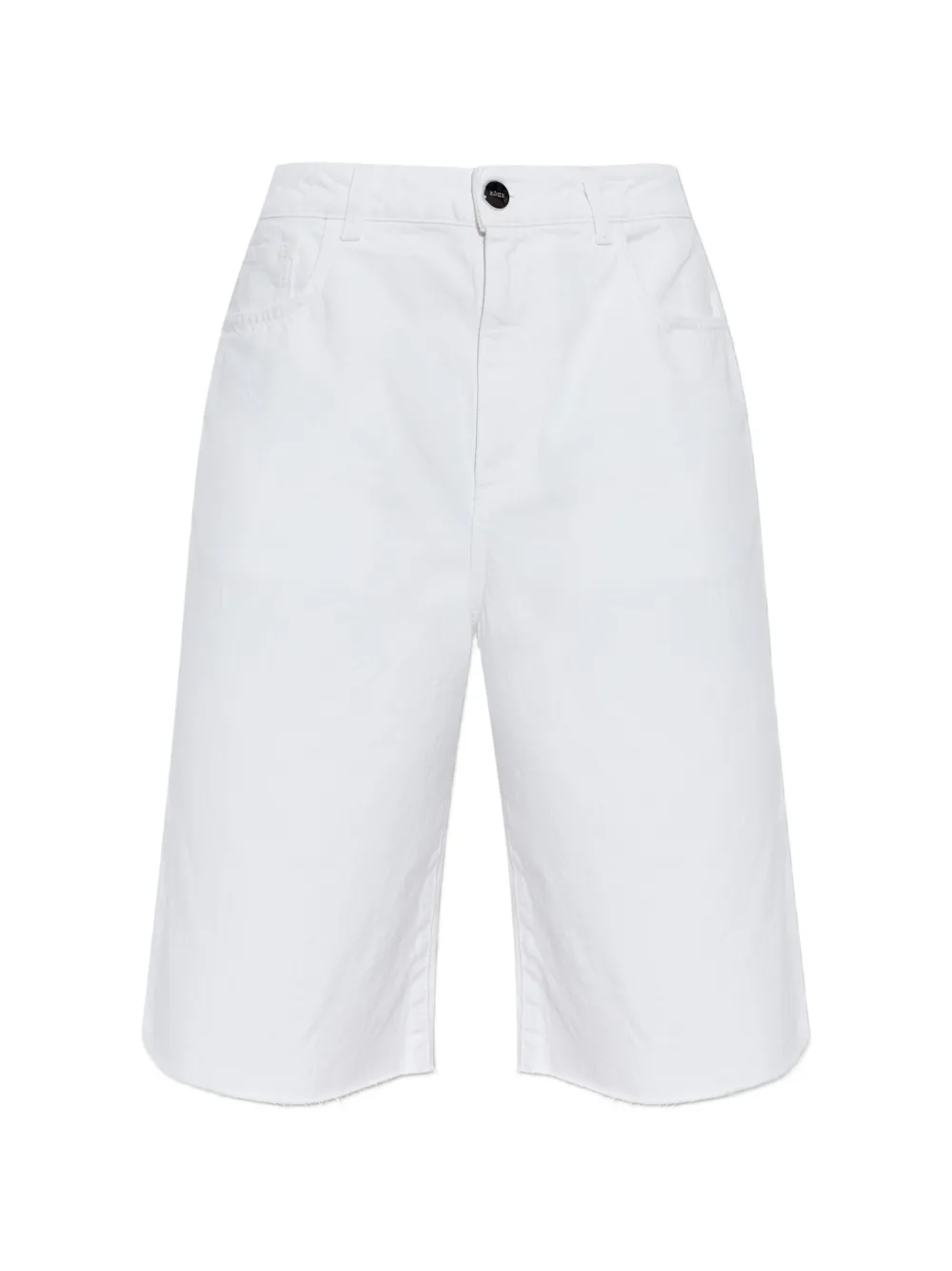 Róhe frayed shorts - White