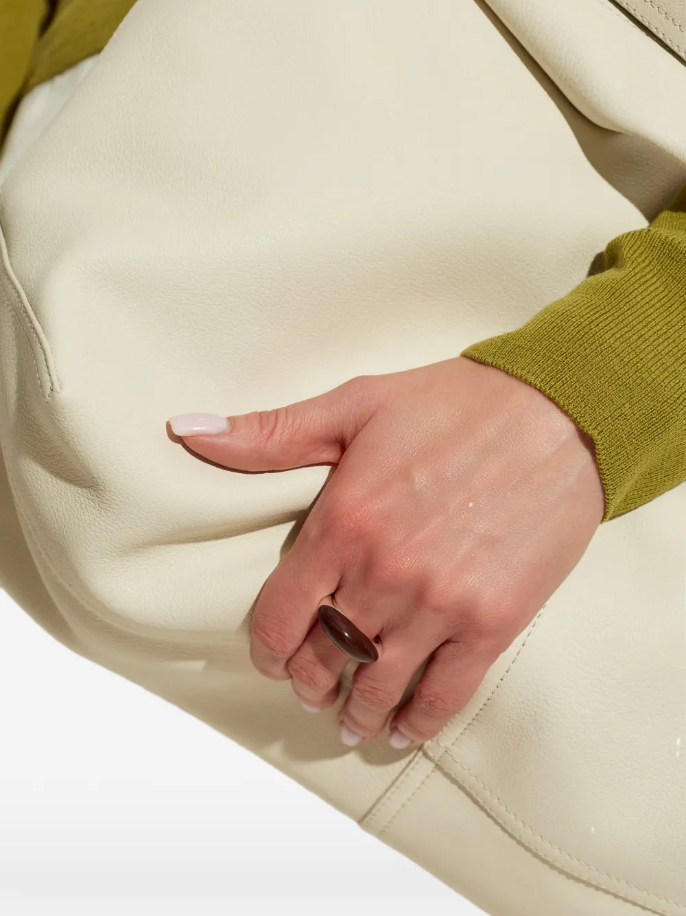  Lie Studio Beatrice Mookiate Ring - Silver 