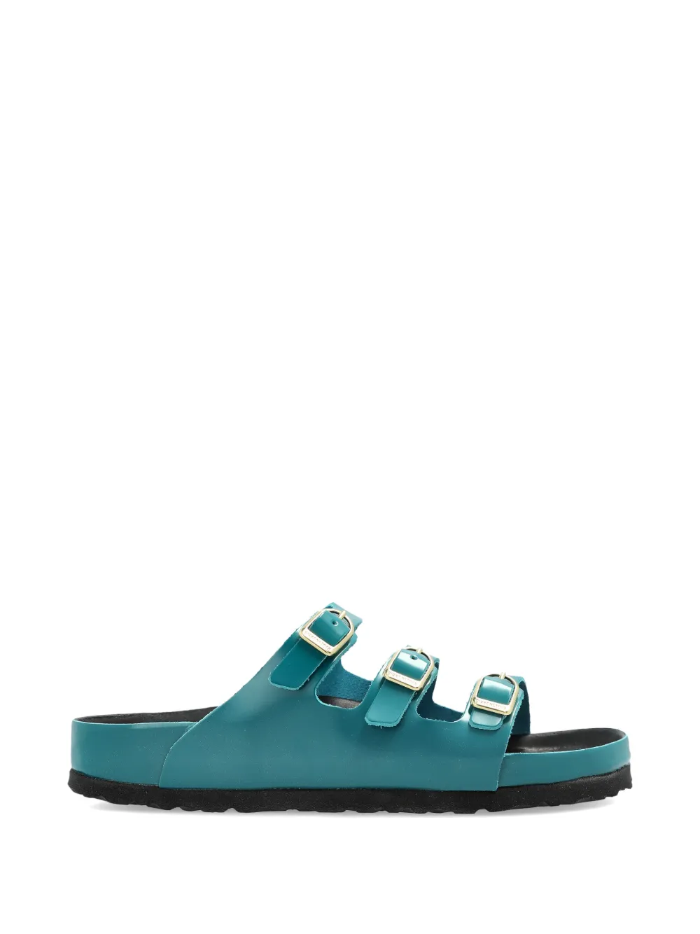 Birkenstock Boston BS buckle strap sandals - Blue