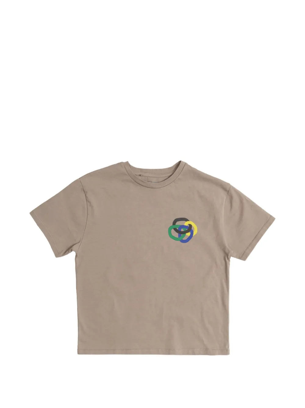 American Vintage Kids Fizvalley T-shirt - Toni neutri