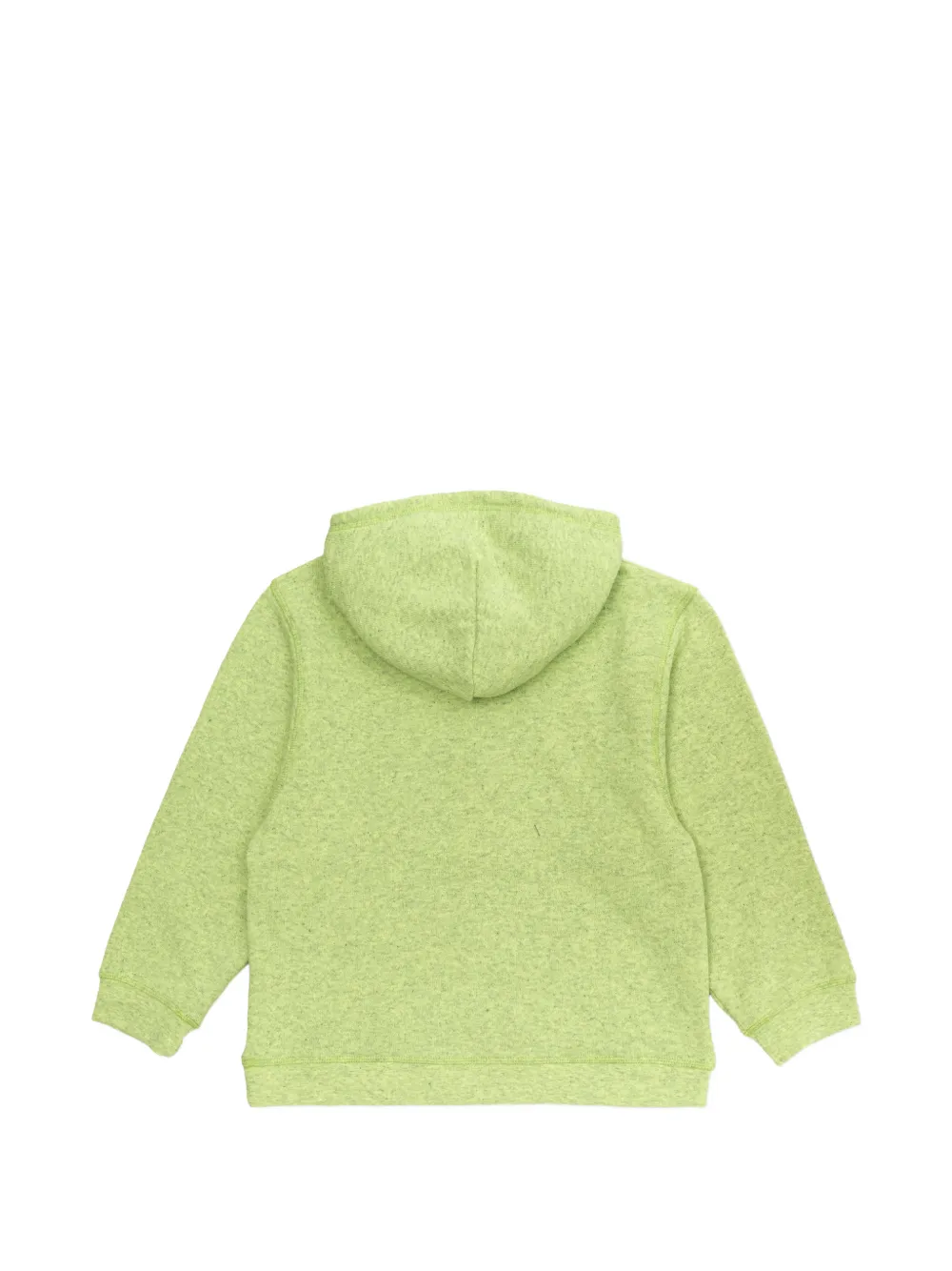 American Vintage Kids Hoodie met logoprint Geel
