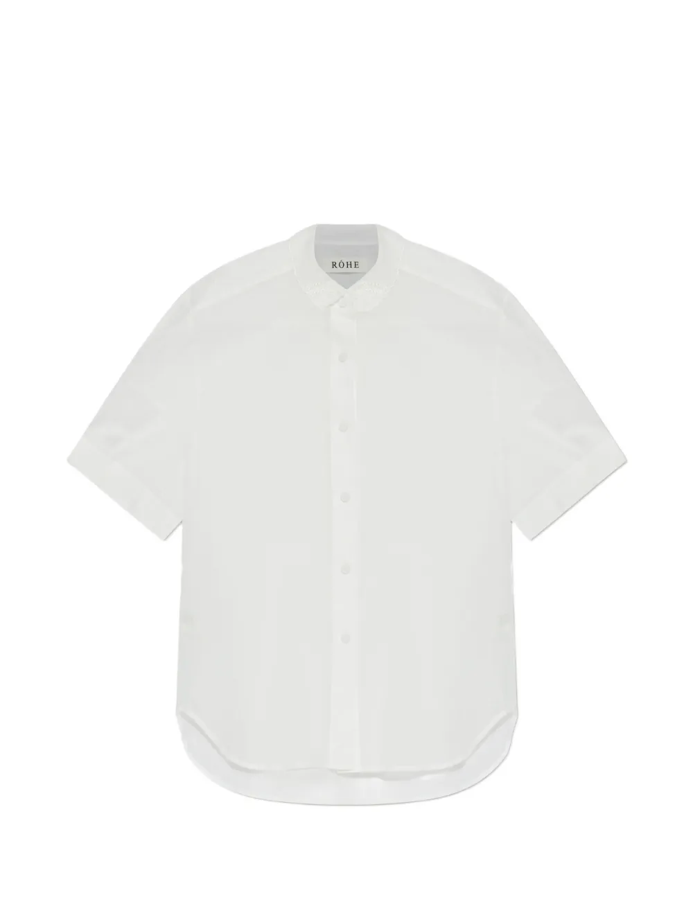 Róhe short-sleeve shirt - White
