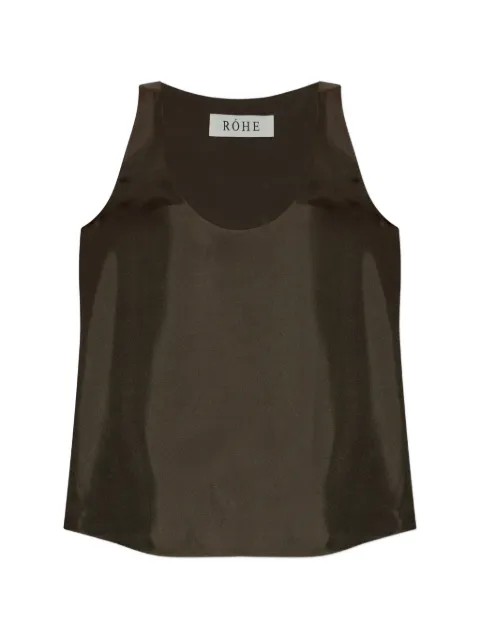 Róhe Top mit U-Ausschnitt