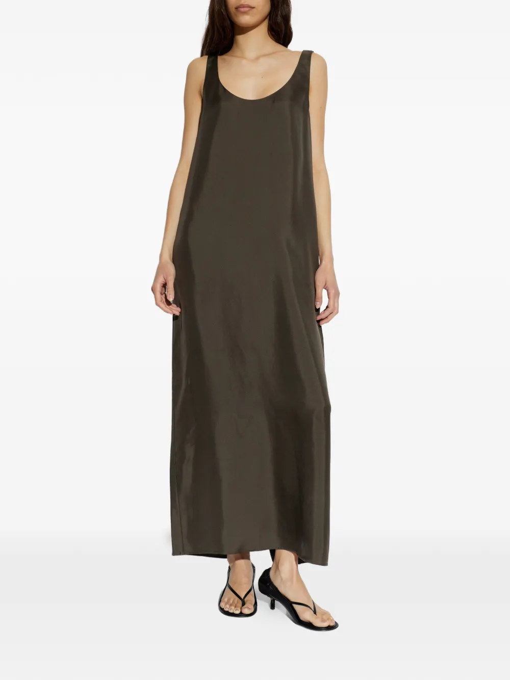  Róhe Scoop-neck Maxi Dress - Green 