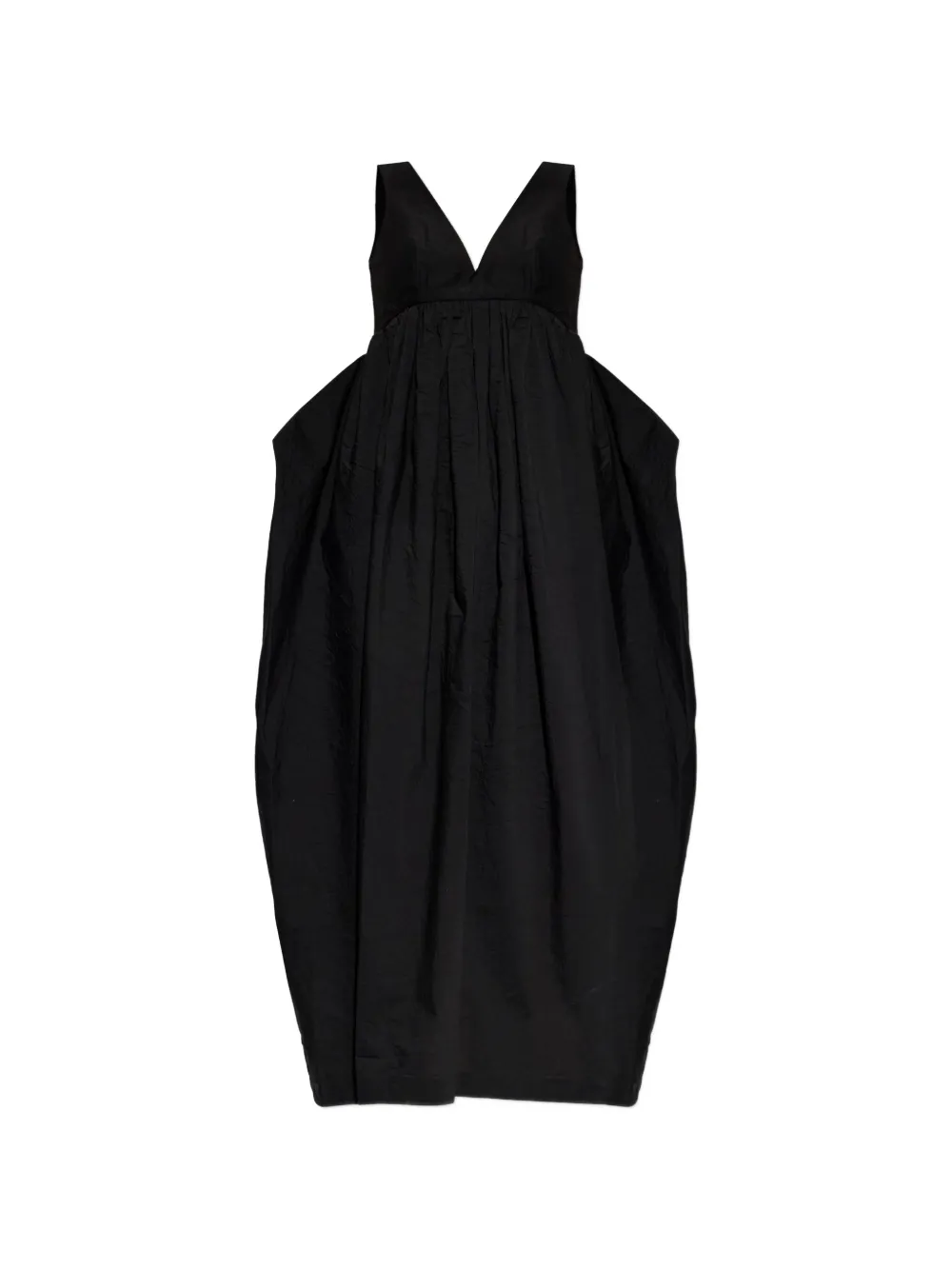 Róhe V-neck maxi dress - Black