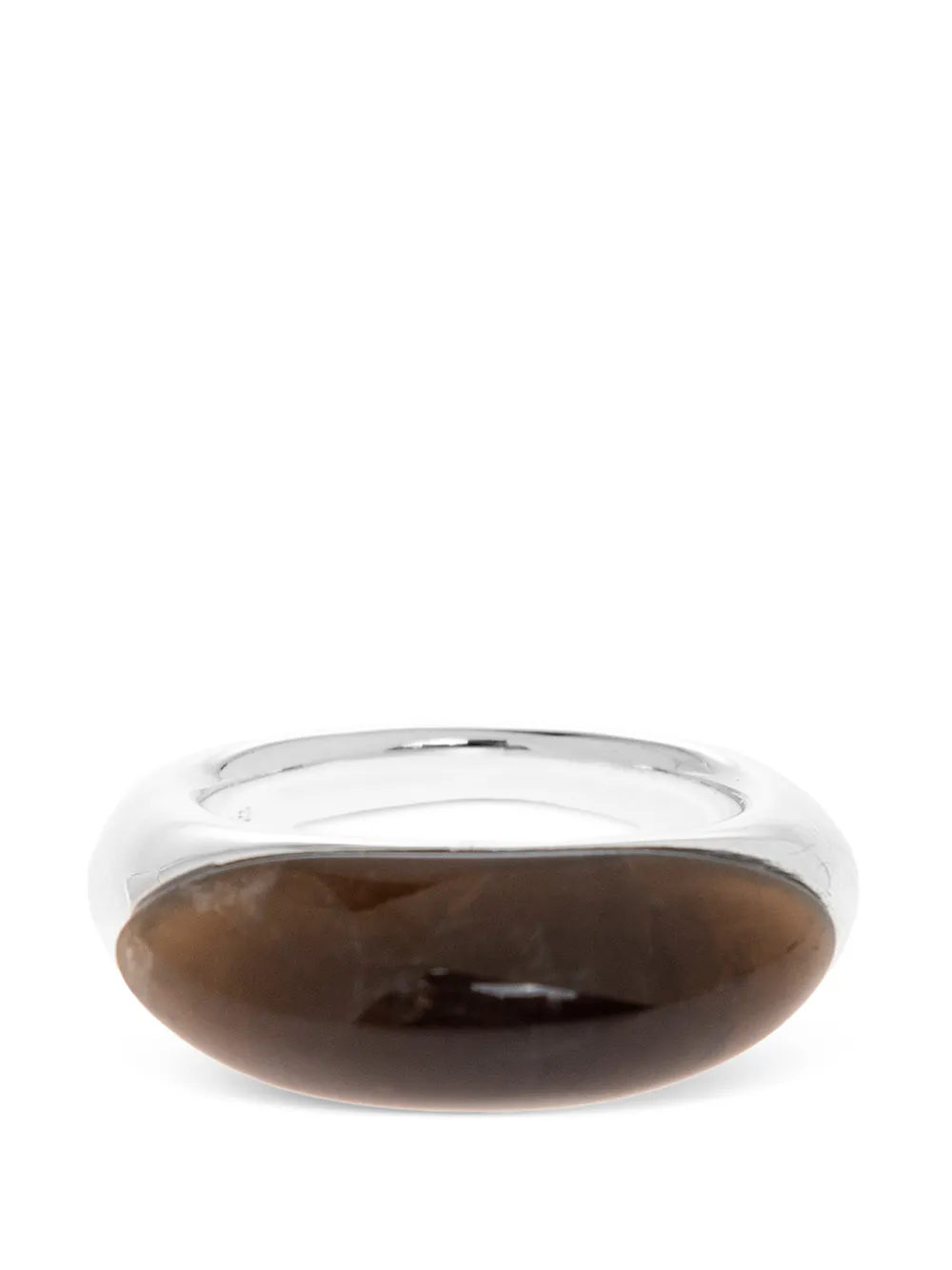 LIE STUDIO quartz sterling-silver ring - Argento