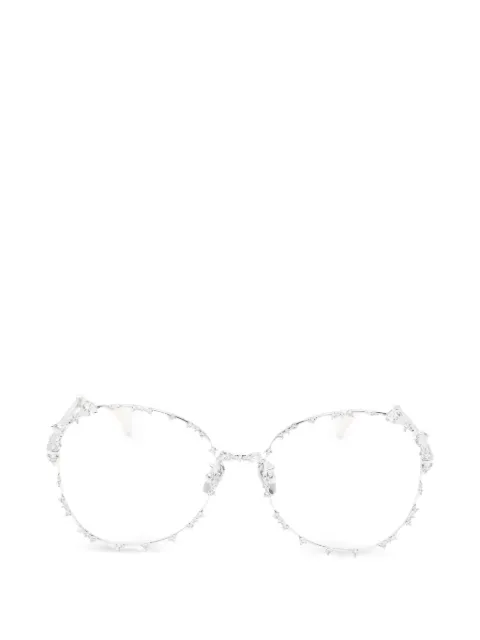 YVMIN embellished round-frame glasses