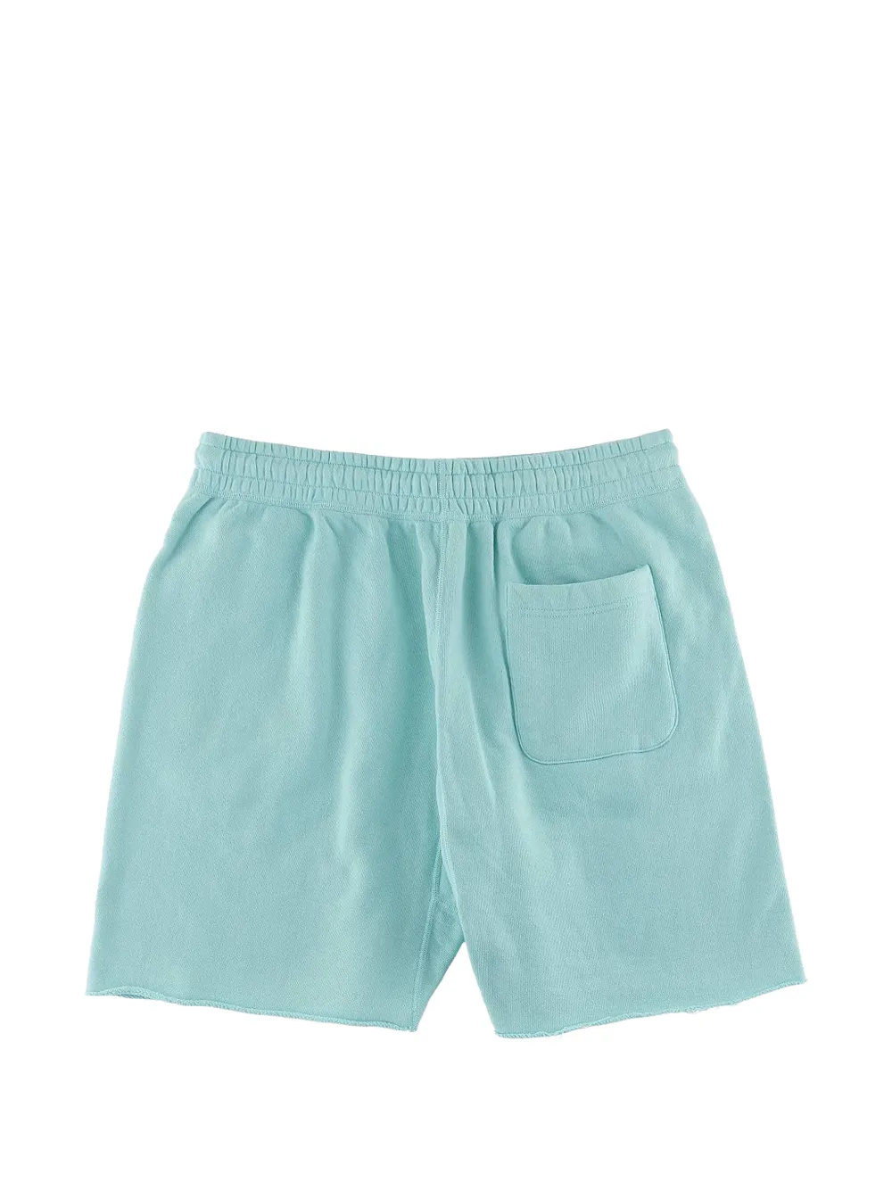 SAINT MXXXXXX Shorts met trekkoord en gerafelde afwerking Blauw