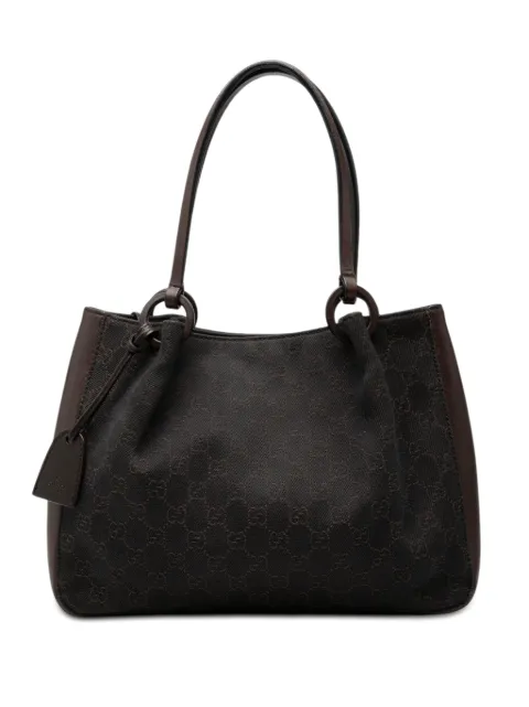 Gucci Pre-Owned 2000-2015 GG Denim shoulder bag