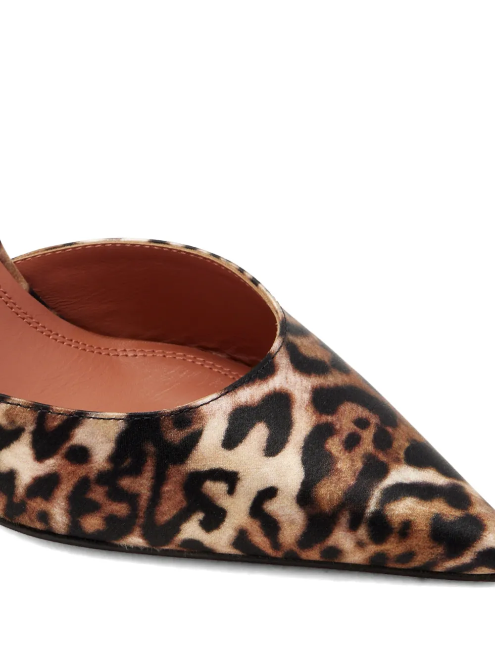 Amina Muaddi Holli pumps Beige