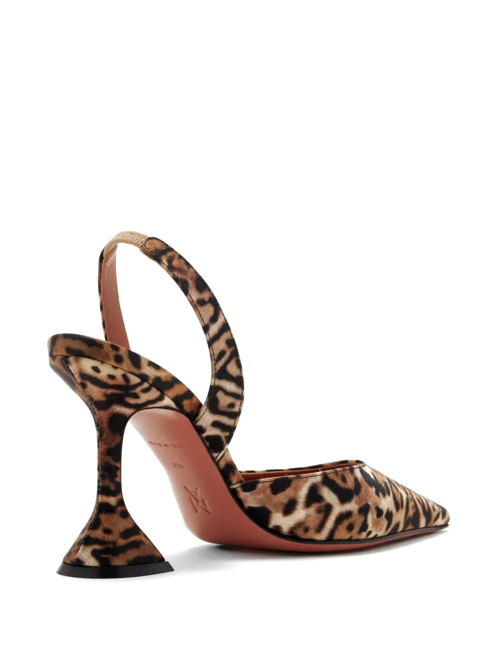 Amina Muaddi Holli pumps Beige