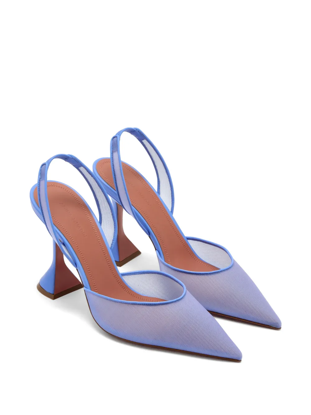 Amina Muaddi Holli pumps - Wit