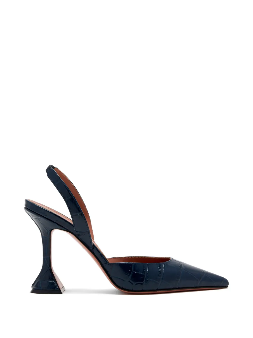 Amina Muaddi Pumps Holli 95mm - Blu