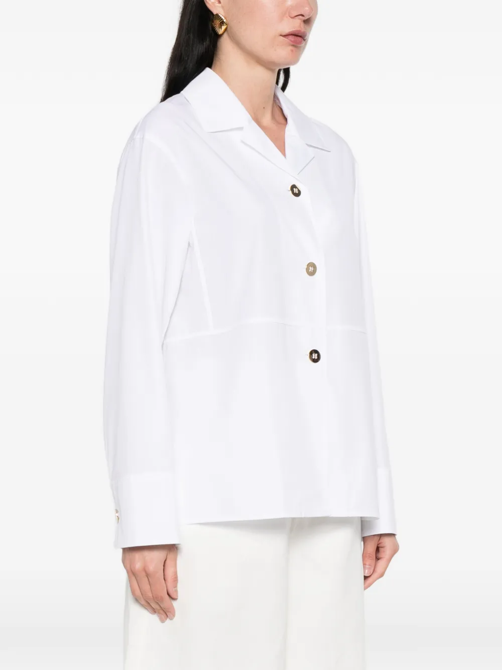  's Max Mara Button Shirt - White 