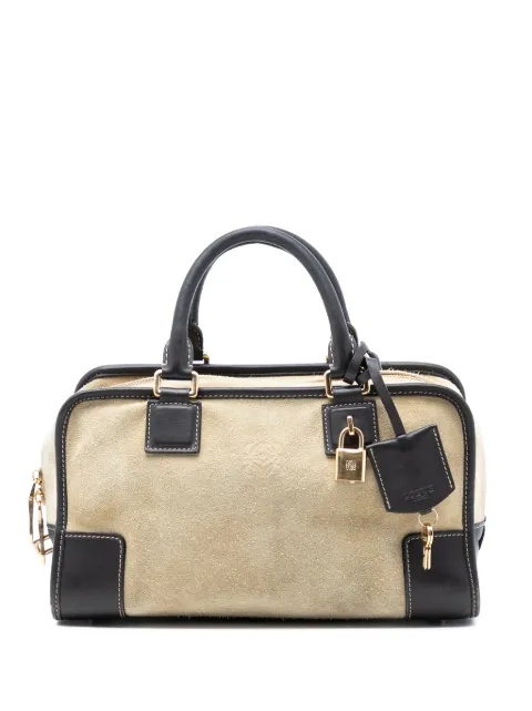 Loewe Pre-Owned 2012-2026 Suede Amazona 28 handbag