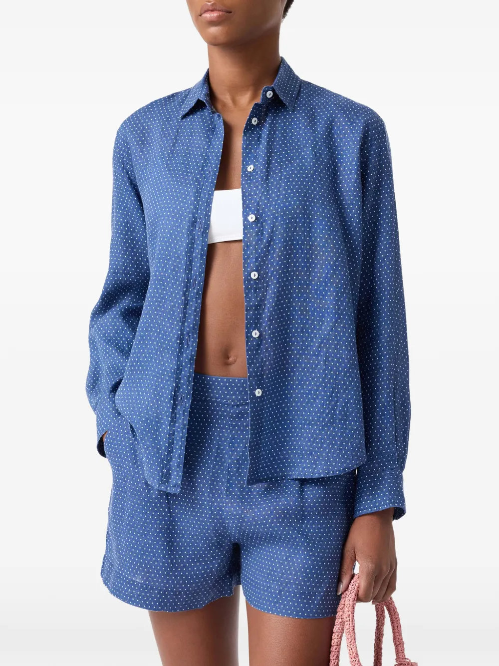 MC2 Saint Barth Gestreept shirt Blauw