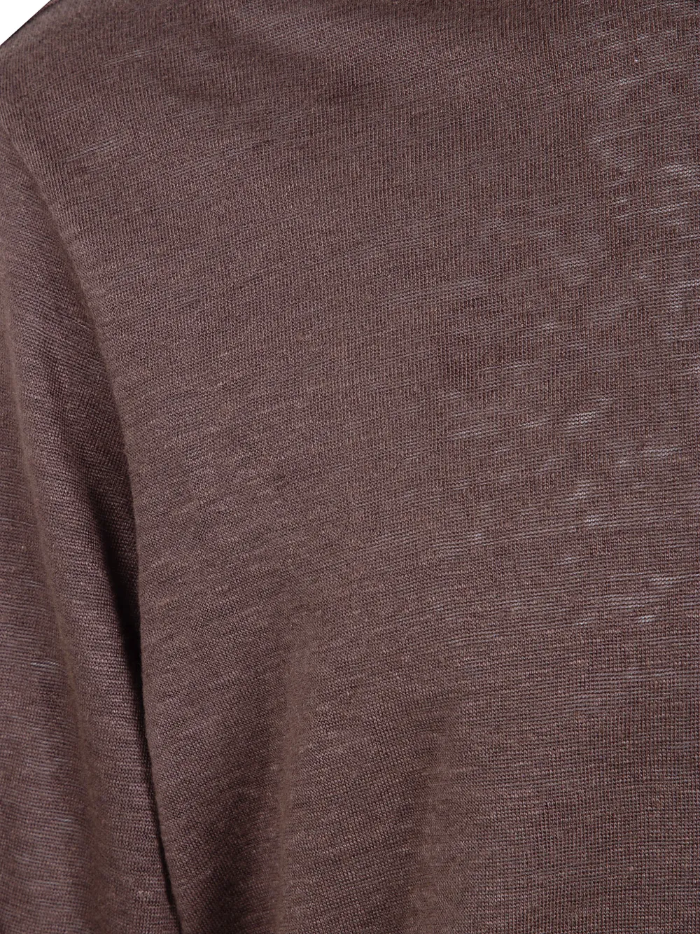 Gran Sasso T-shirt met lange mouwen Bruin