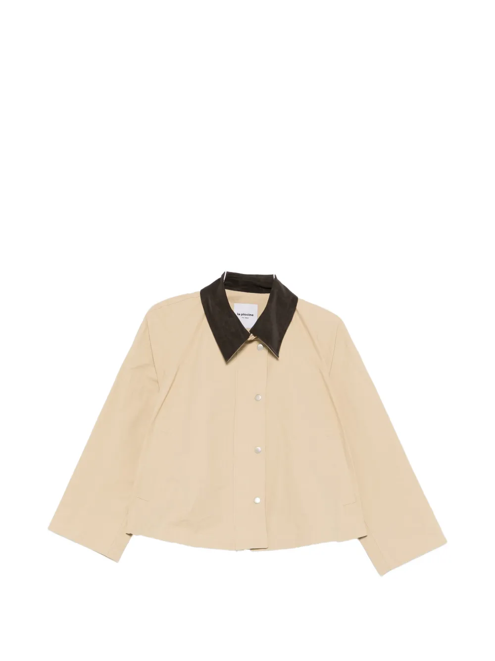 La Piscine collared jacket - Toni neutri
