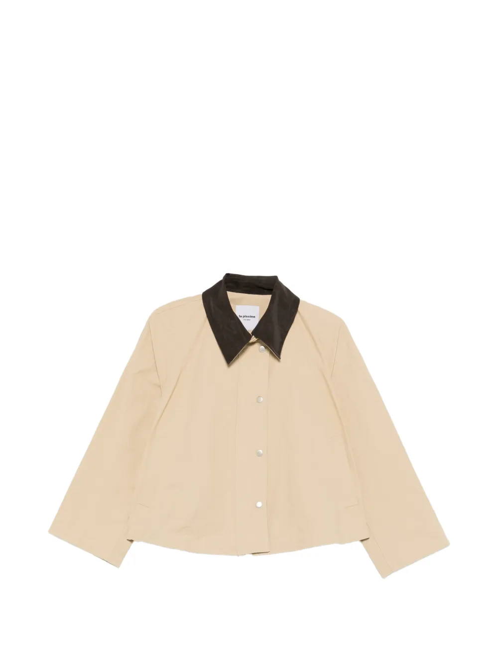 La Piscine collared jacket - Toni neutri