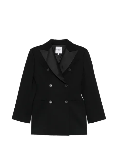 La Piscine blazer con doble botonadura