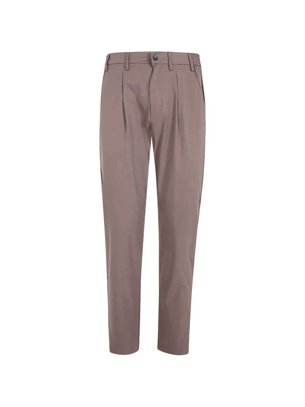People Of Shibuya Kobra pleated trousers - Marrone