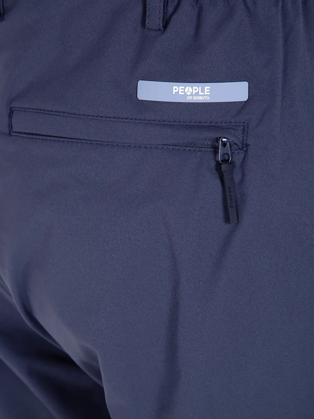People Of Shibuya Kobra geplooide broek Blauw
