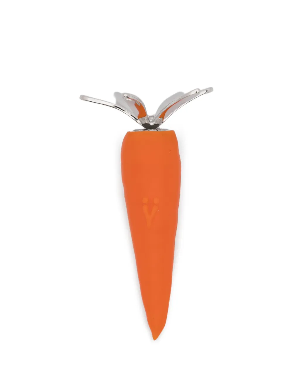 YVMIN carrot-shape earrings - Argento