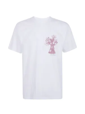 Ground Zero Smile logo-print Cotton T-shirt | White | FARFETCH CA