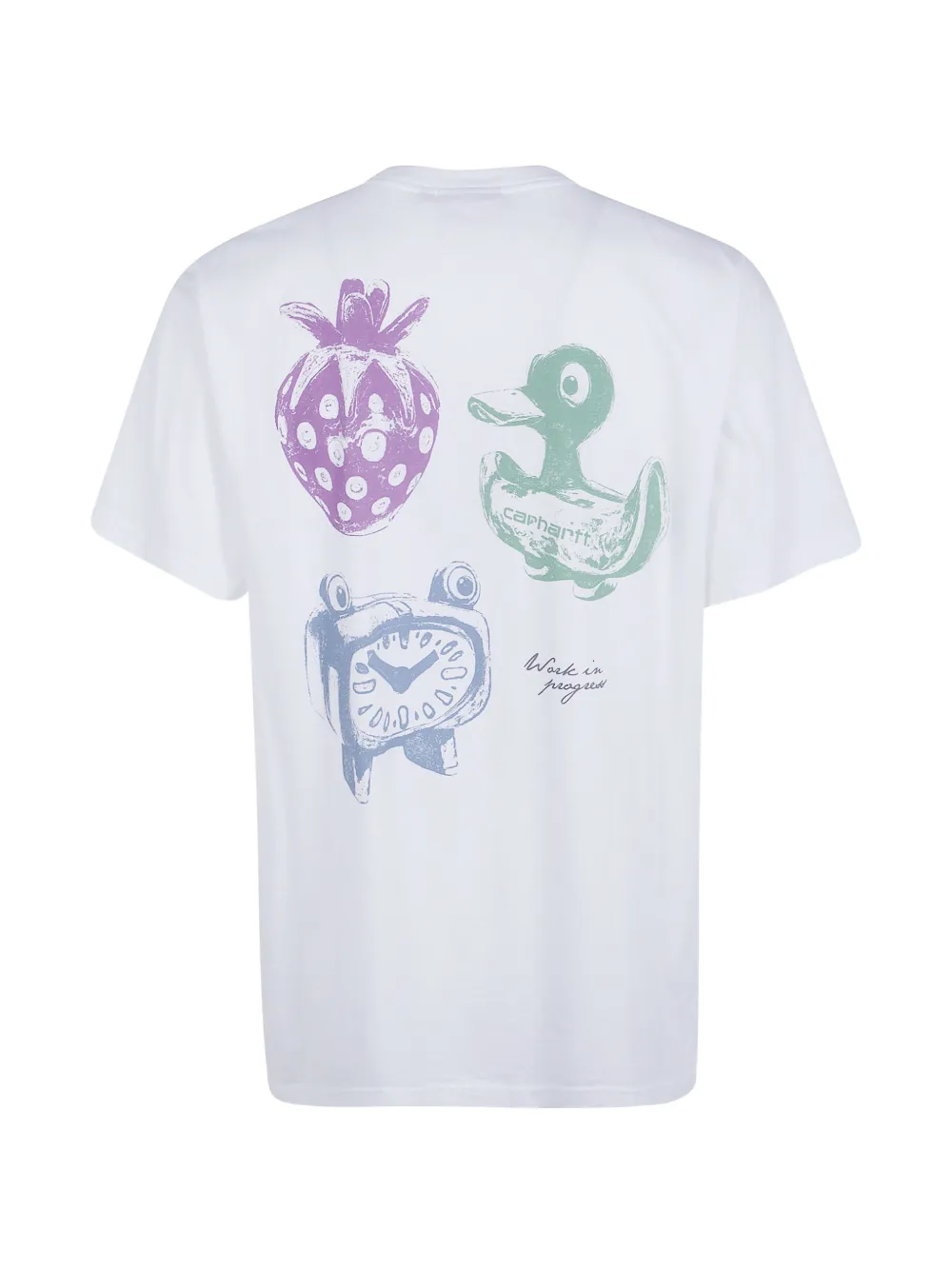 Carhartt WIP S S Forma T-shirt met grafische print Wit