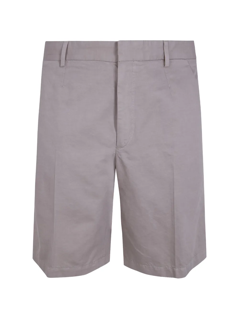 Zegna pressed-crease shorts - White