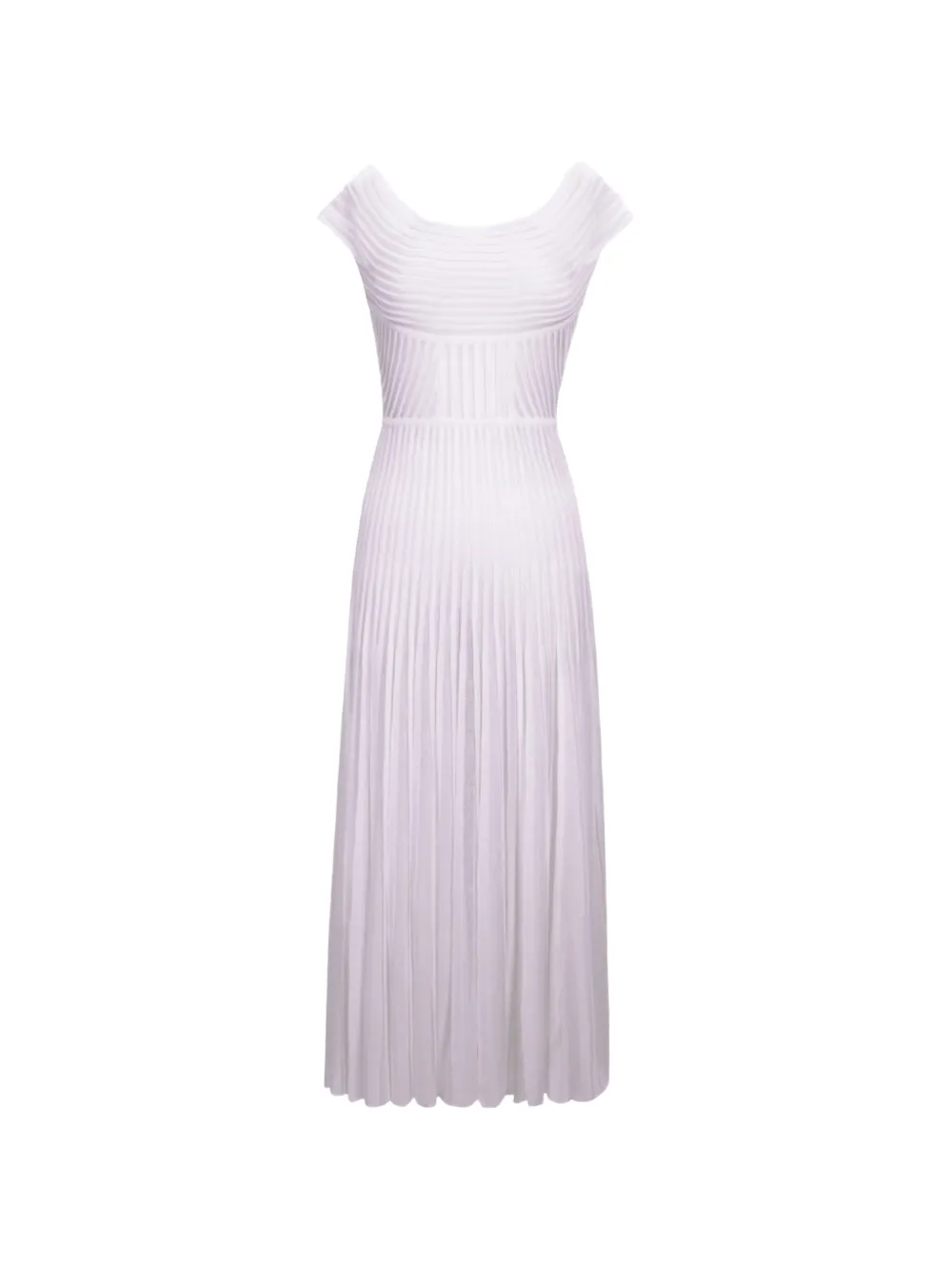 Gemy Maalouf Off-shoulder Midi Dress In White
