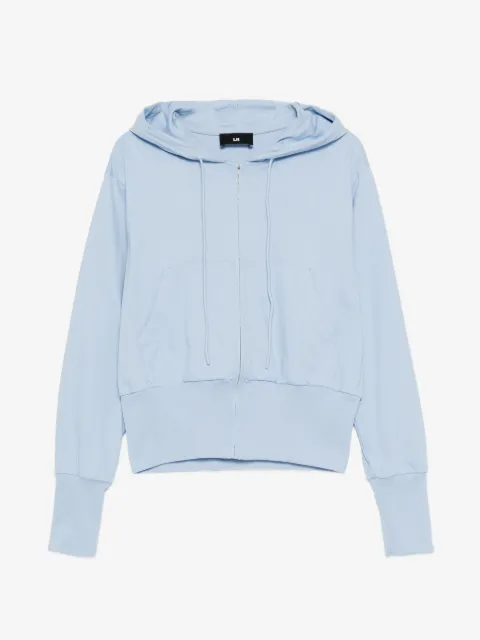 LII hoodie con cordones y cierre