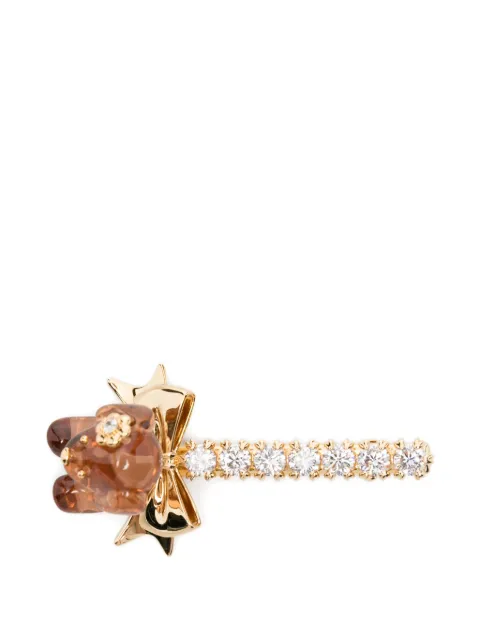YVMIN dog bow hair clip