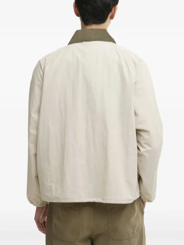 Barbour Transport Button Jacket | Neutrals | FARFETCH