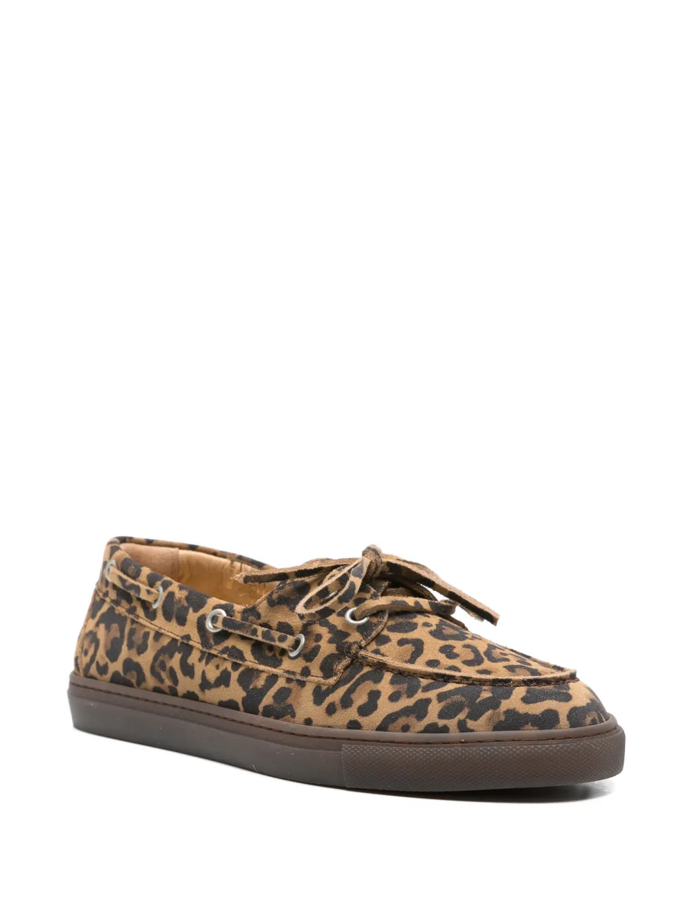 Copenhagen Sneakers met dierenprint Bruin