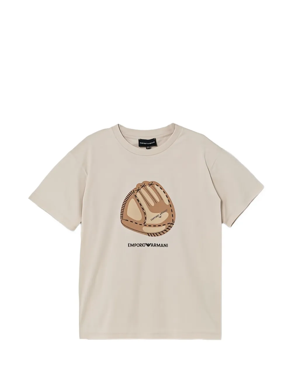 Armani Exchange glove graphic T-shirt - Toni neutri