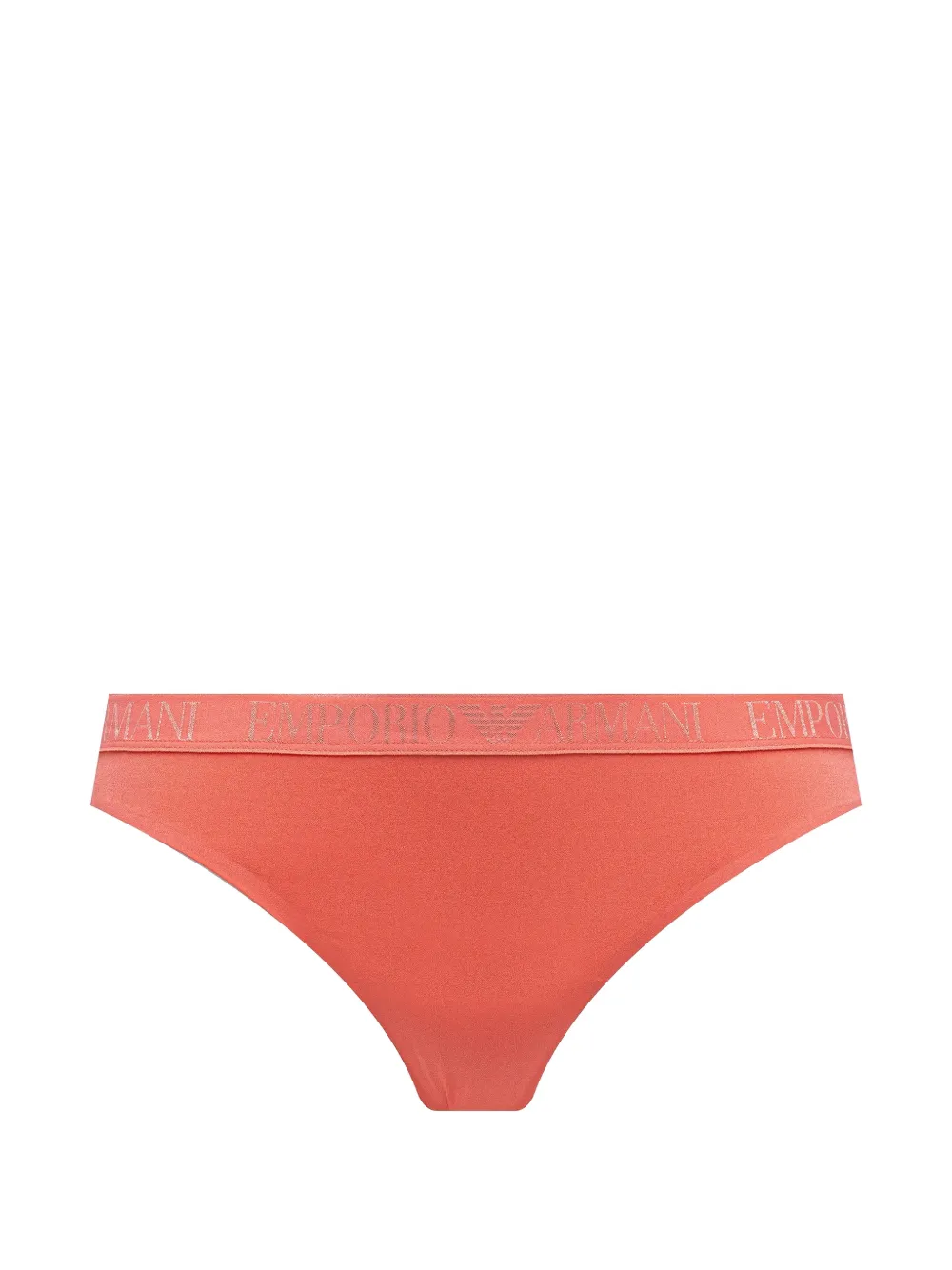 Armani Exchange String met logo tailleband Oranje