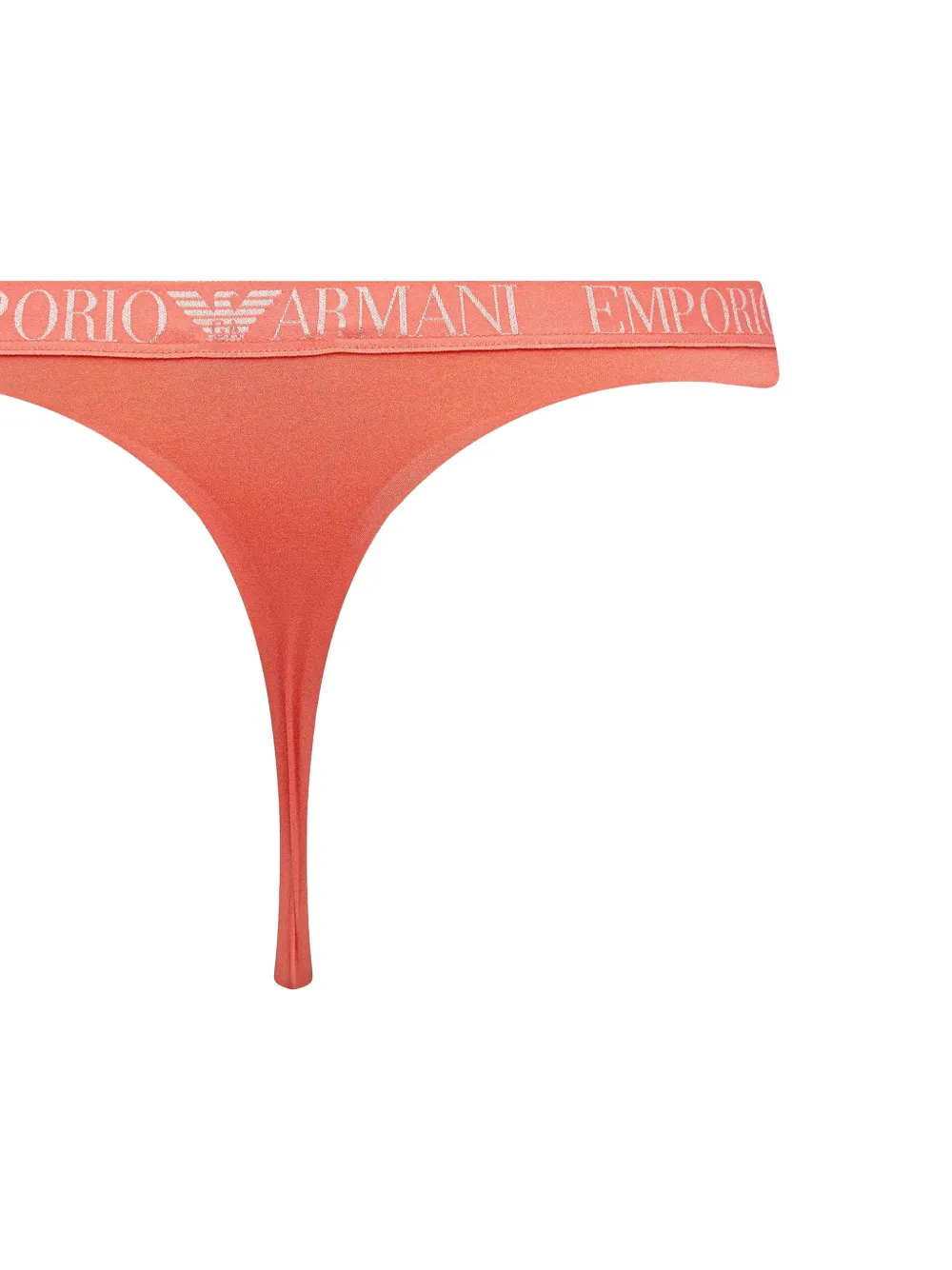 Armani Exchange String met logo tailleband Oranje