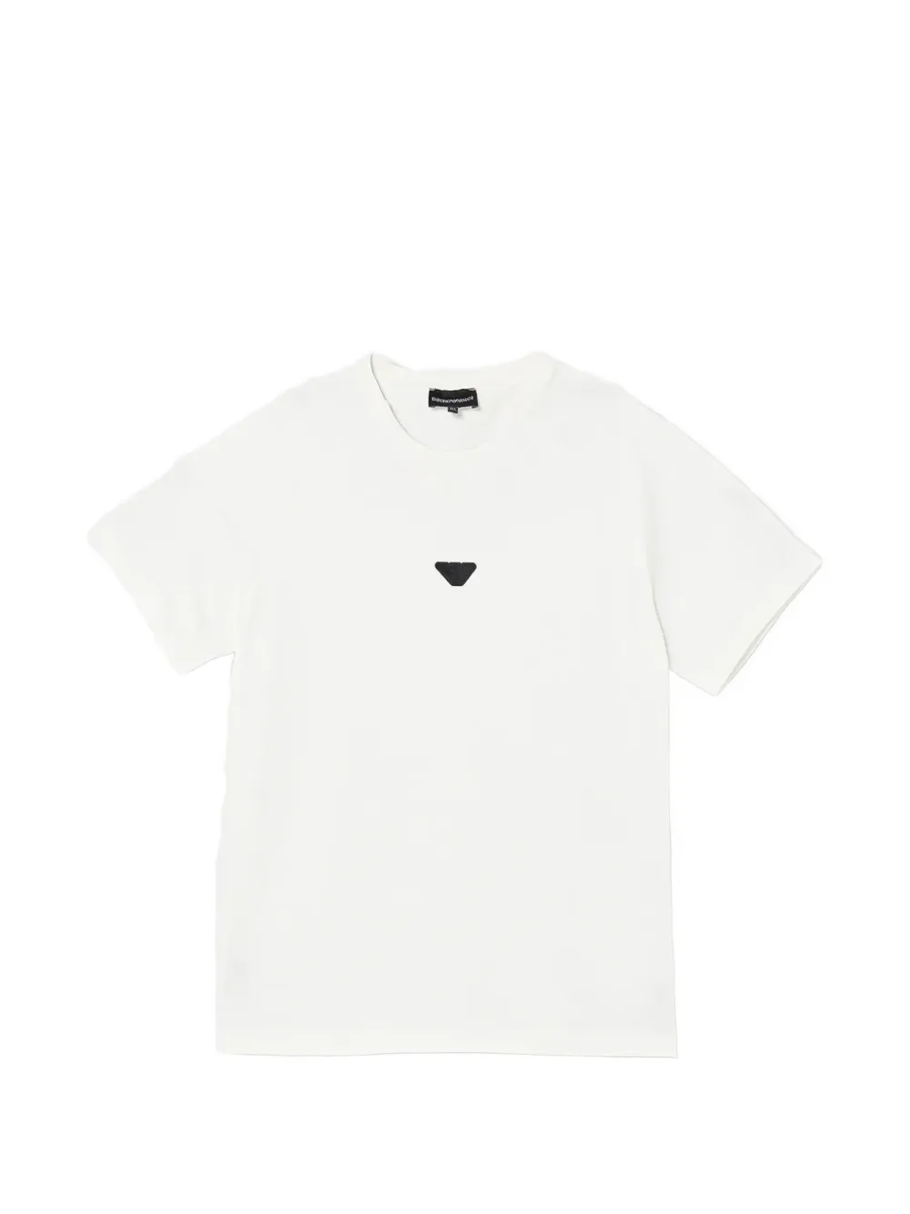 Armani Exchange logo-patch T-shirt - Bianco