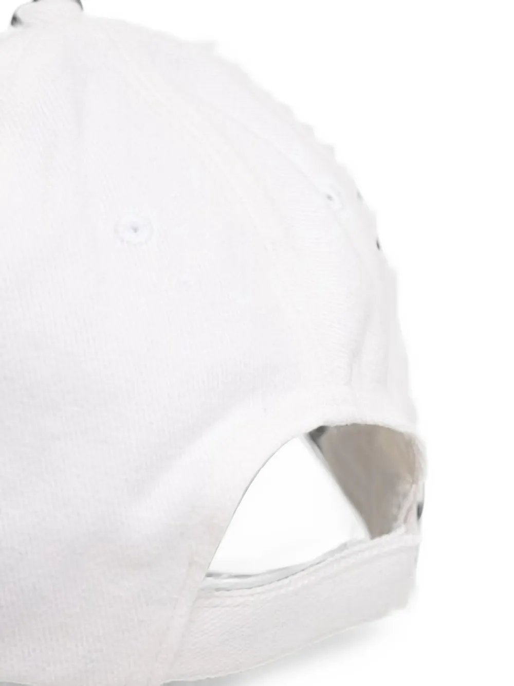 Armani Exchange embroidered-logo baseball cap Wit