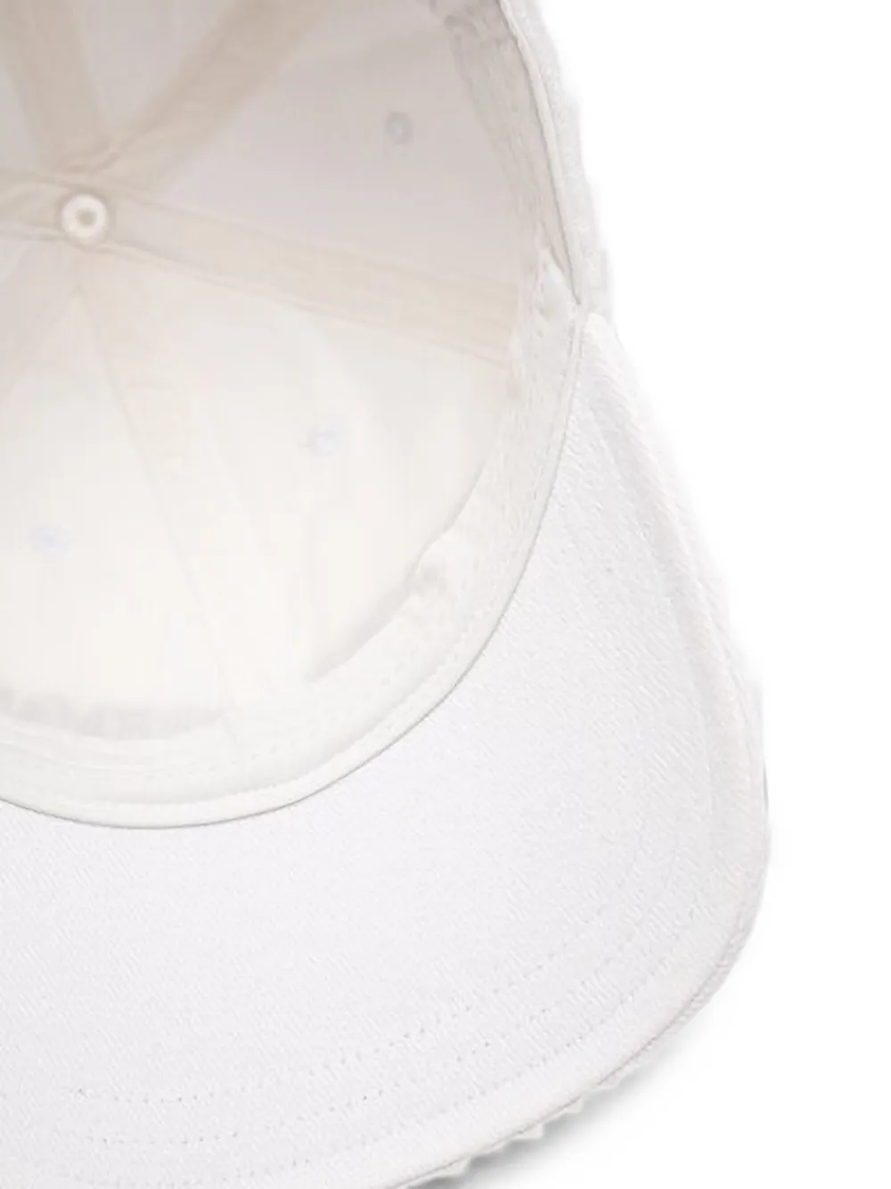 Armani Exchange embroidered-logo baseball cap Wit