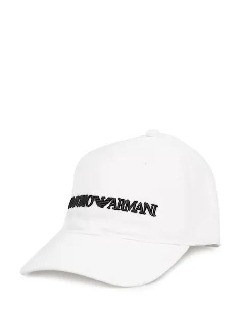 Armani Exchange embroidered-logo baseball cap