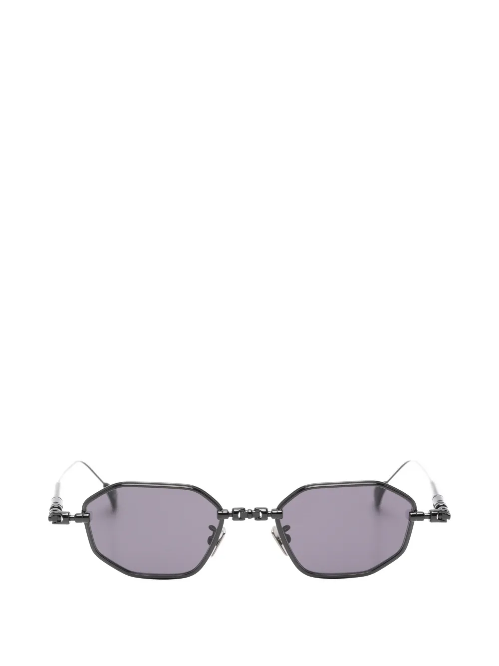 Kuboraum geometric-frame sunglasses | Black | Image 1