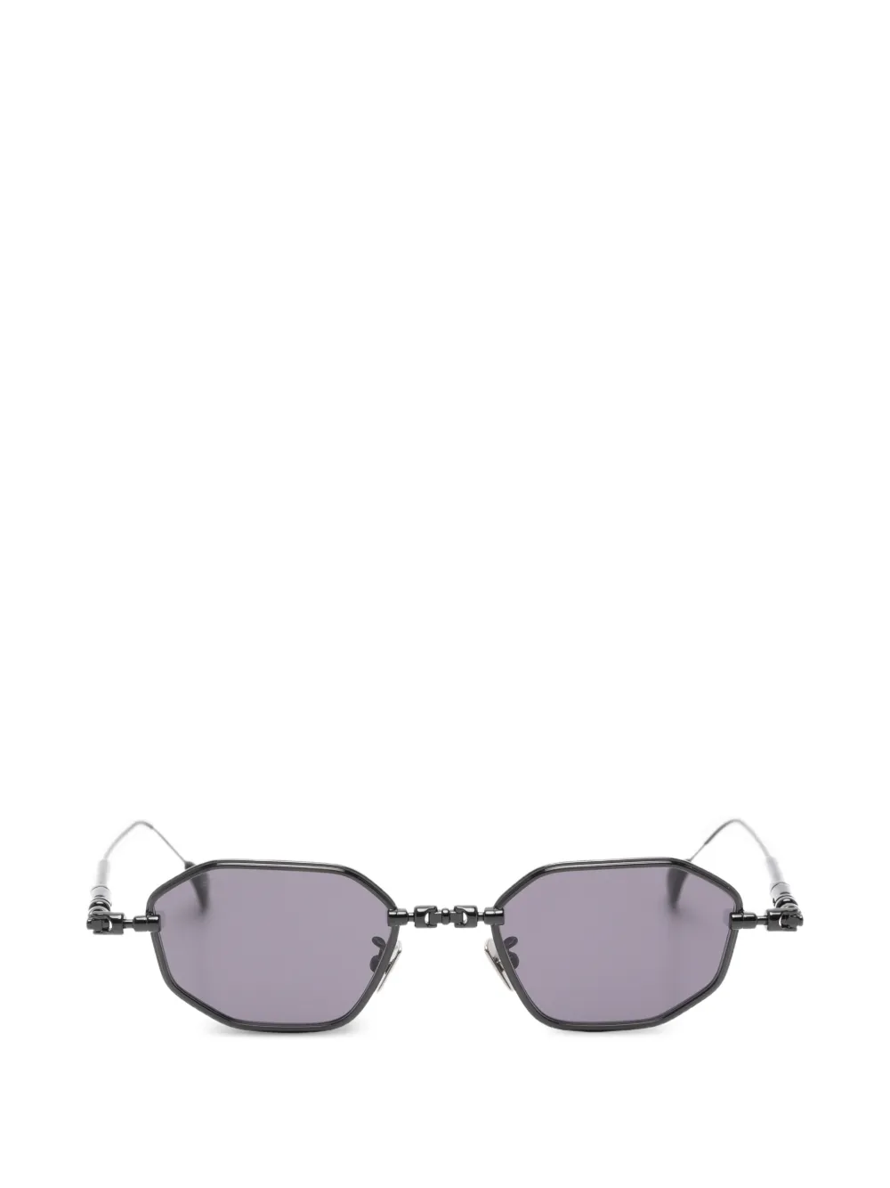 Kuboraum geometric-frame sunglasses | Black | Image 1