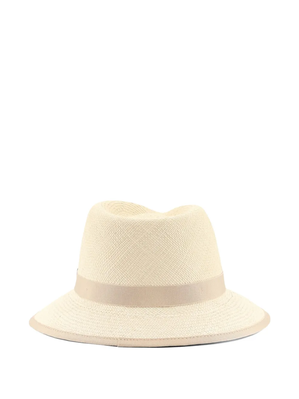  Max Mara Ribbon-trim Hat - Neutrals 