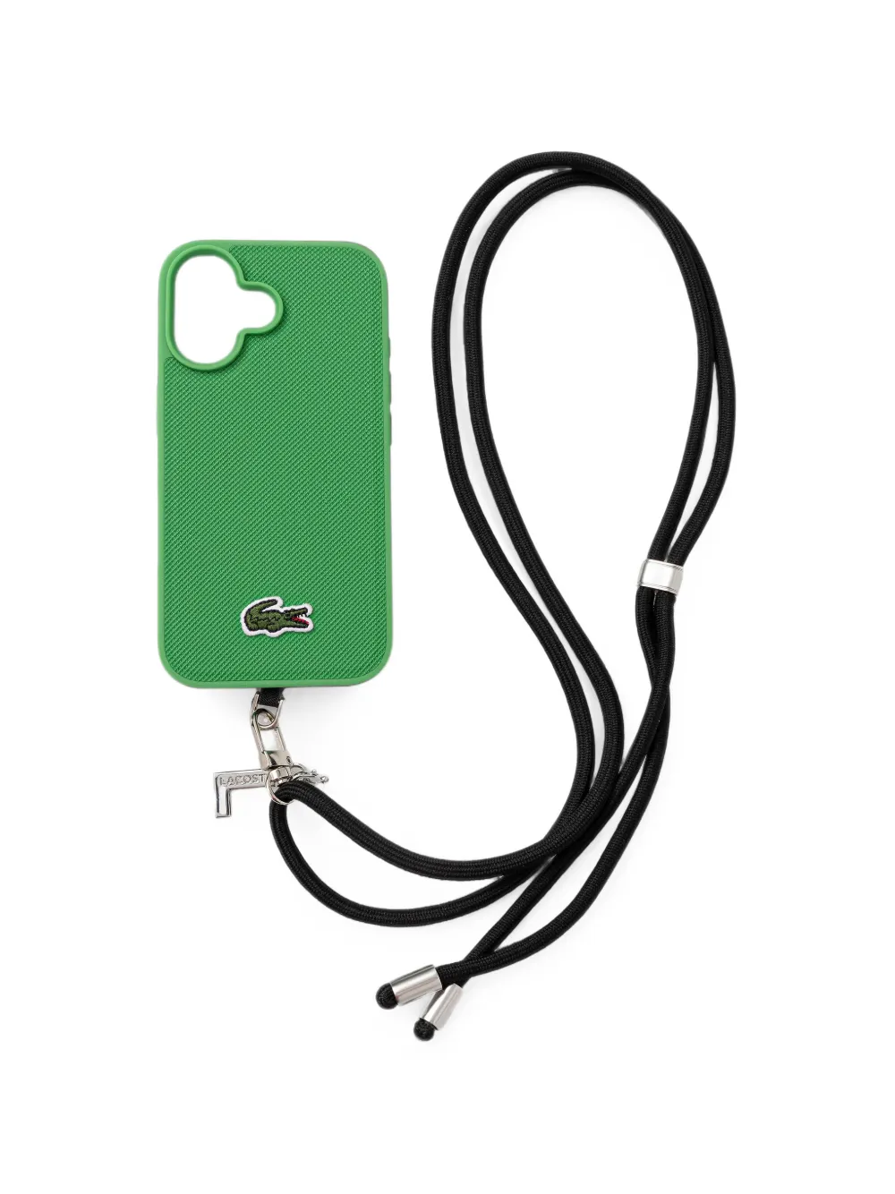 Lacoste textured iPhone 16 case